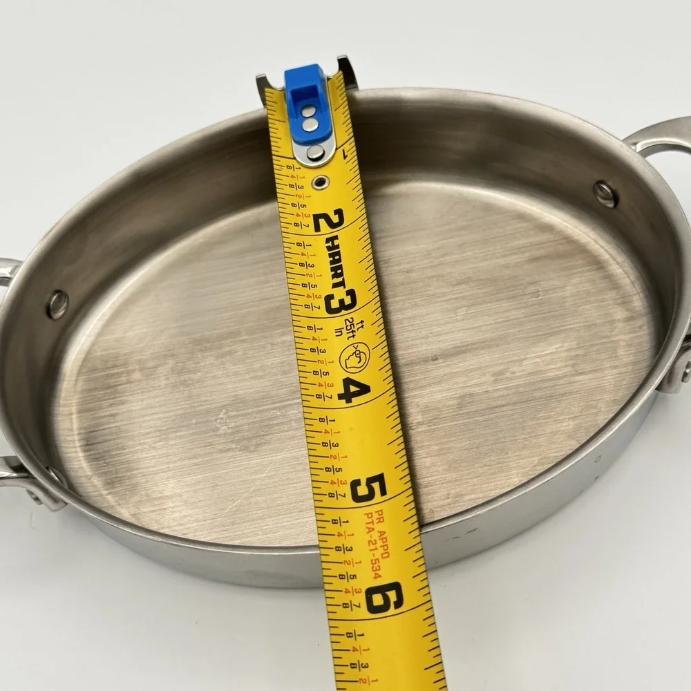 All-Clad Stainless Steel Mini Oval Gratin Pan 6.75
